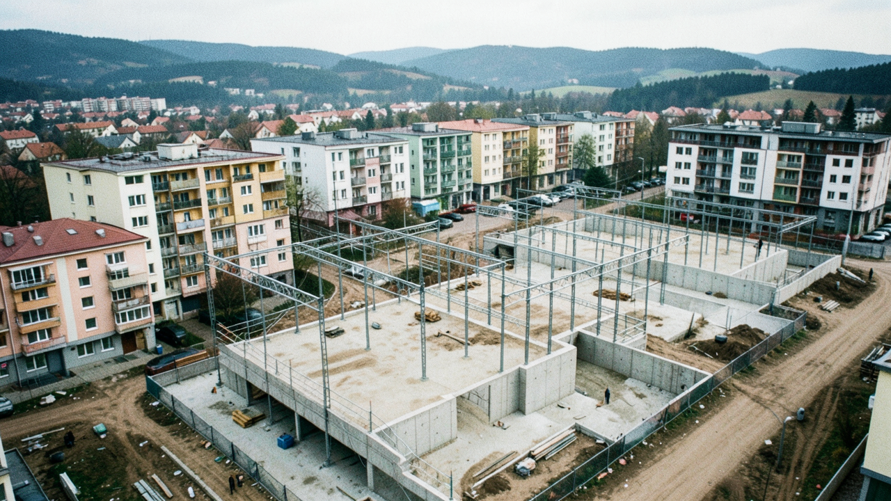 Stavebníctvo eurozóny v máji 2025 medzimesačne kleslo, medziročne si však pripísalo 2,9 %