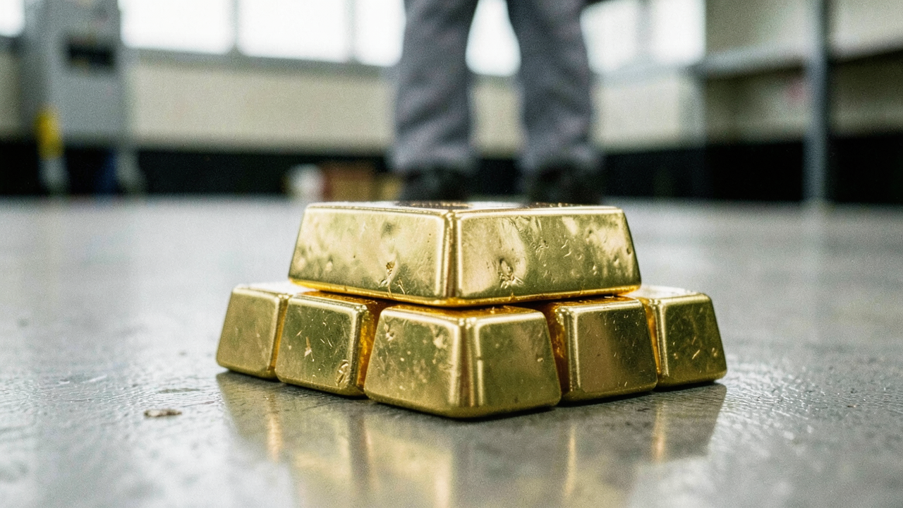 Zlato po poklese na dvojmesačné minimum stagnuje, striebro klesá, platina rastie