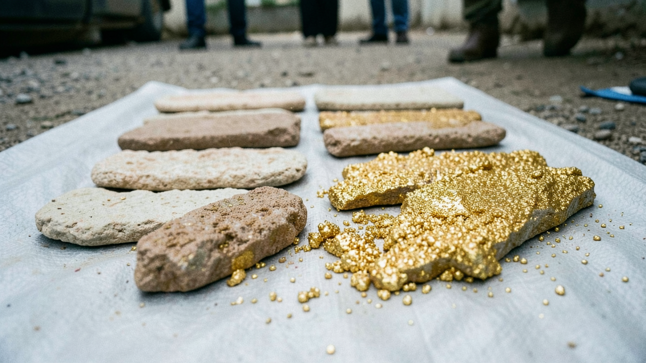 Freegold: vrt s 213 m po 1,24 g/t Au, hraničné vrty našli len úzke zóny