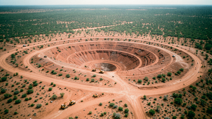 Meteorit mohl na Austrálii "zliať zlato"