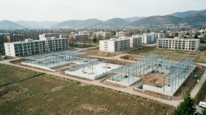 Rast stavebníctva spomalí — rekordné výsledky z jari nemajú pevné základy