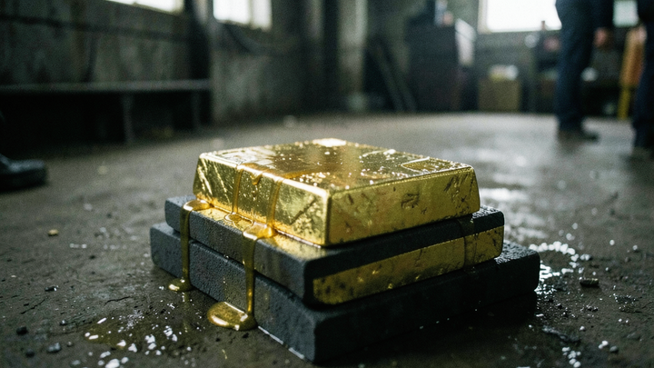 Zlato kleslo o takmer 30 %, zostáva nadhodnotené – Sucden vidí pásmo 3 950 – 4 300 USD/oz