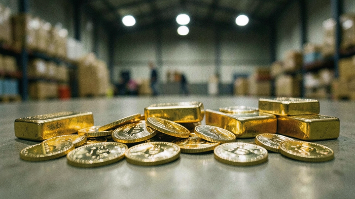 Bitcoin od augustového zlomu odskočil od zlata, pomer vystúpil na ročné maximum